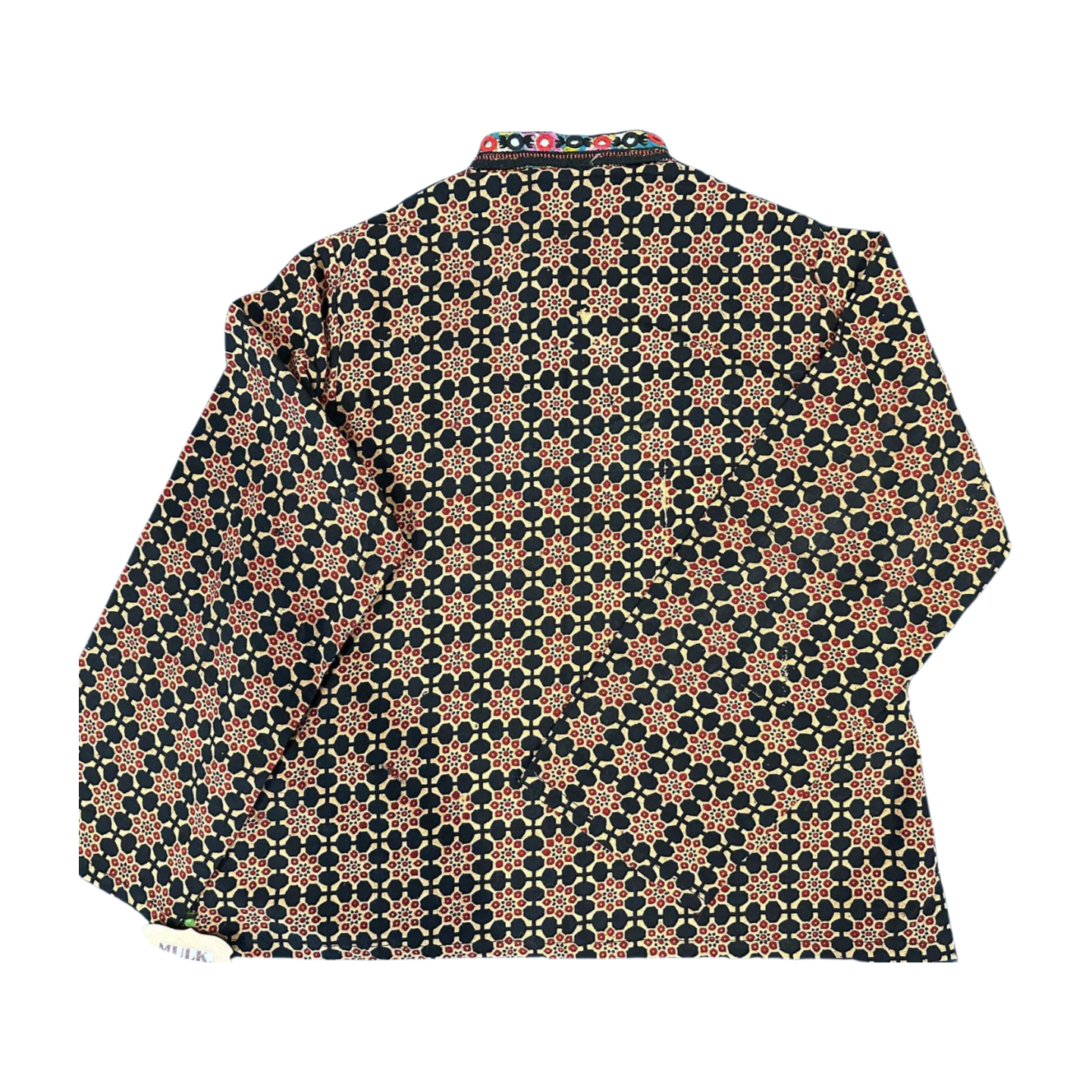 Jor Kari block print jacket (Jasper)
