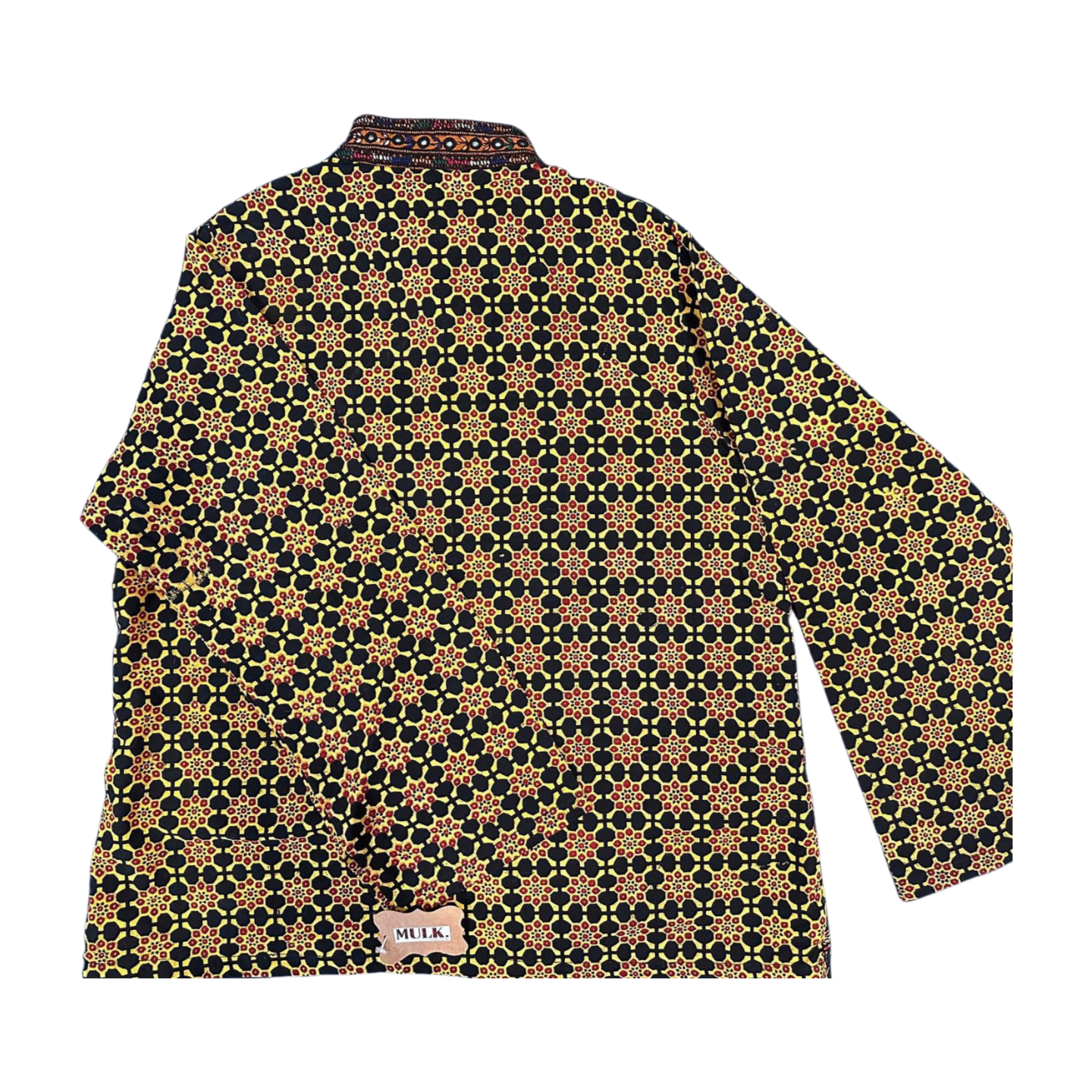 Jor Kari block print jacket (Topaz)
