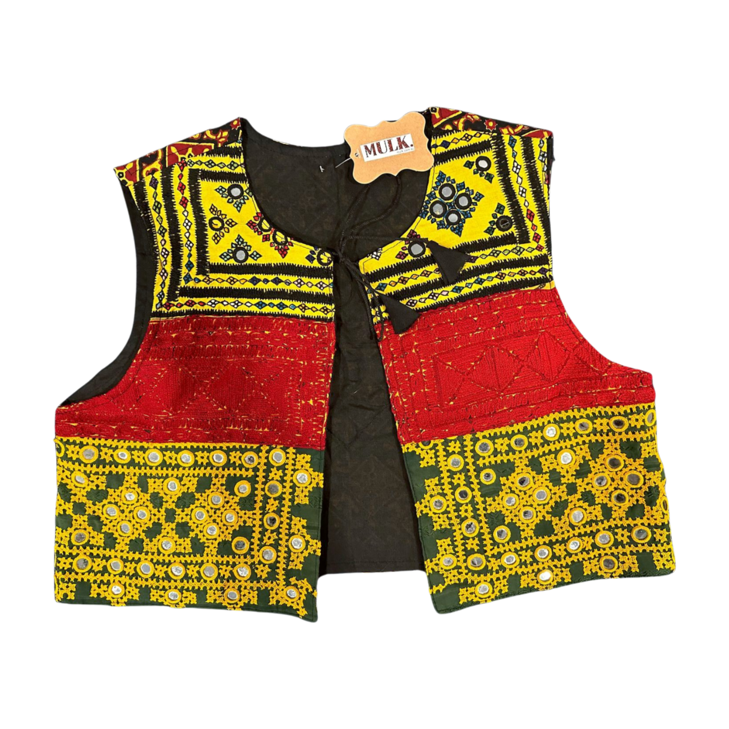 Jor Kari cropped vest (Chameleon)