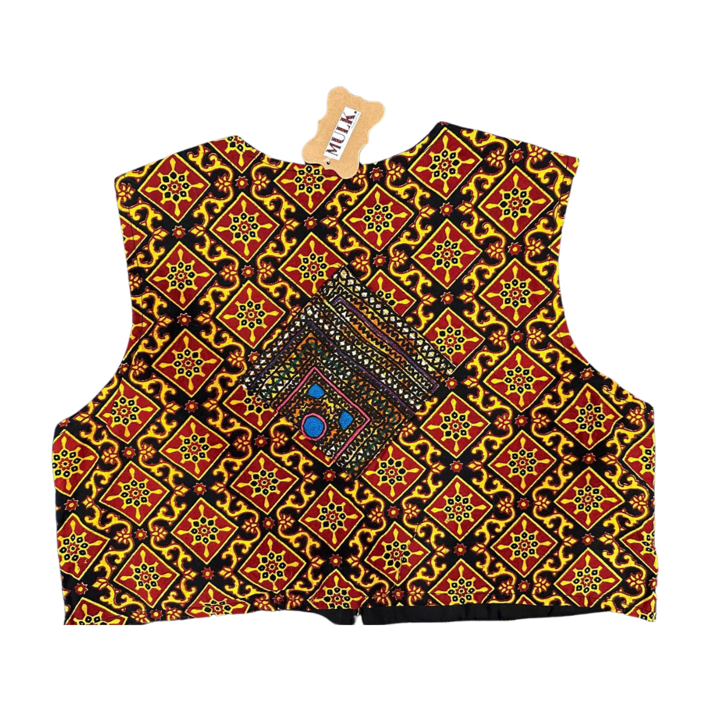 Jor Kari cropped vest (Chameleon)