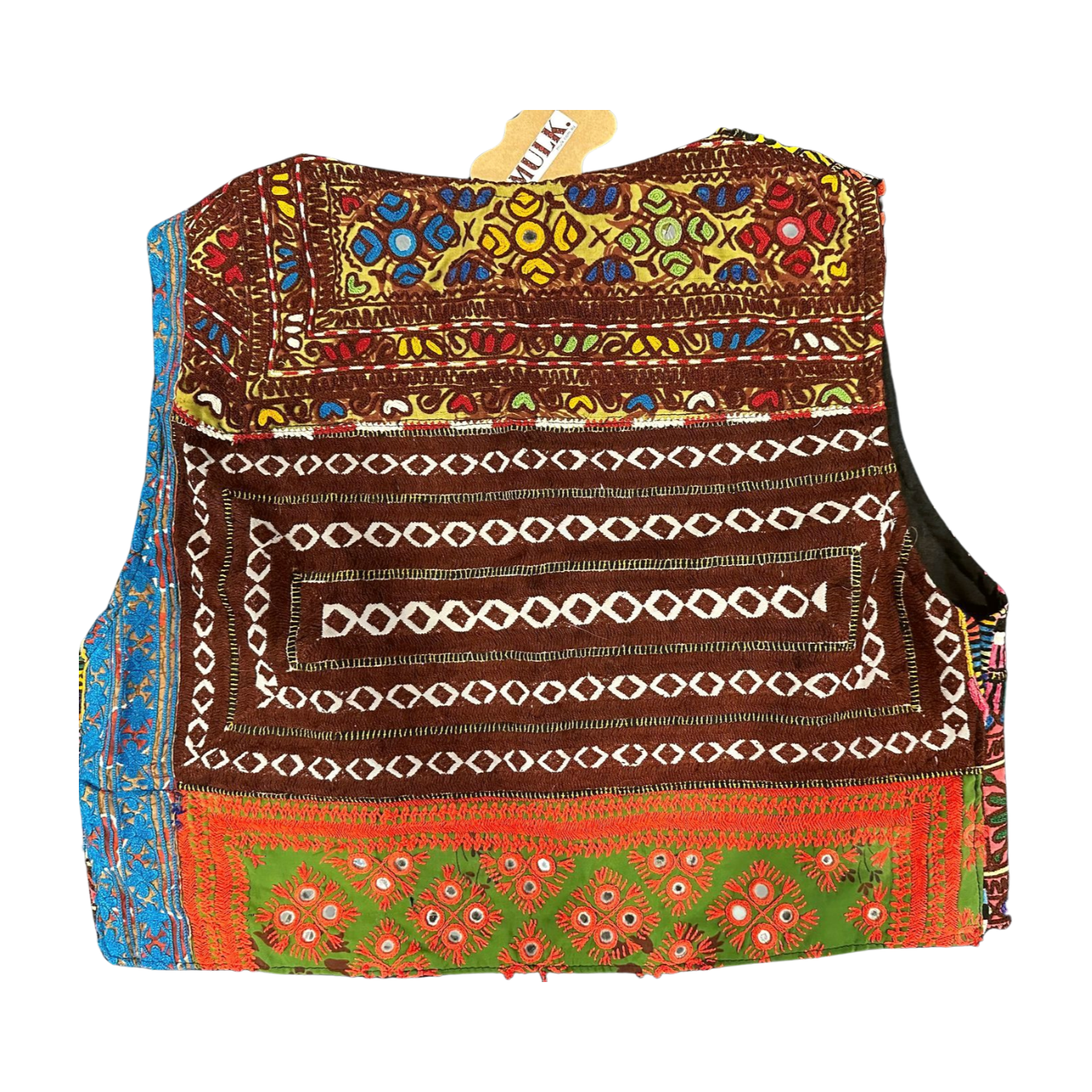 Jor Kari cropped vest (Fire)