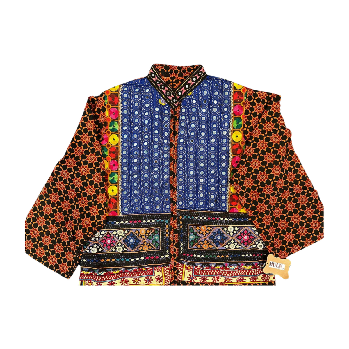 Jor Kari block print jacket (Pietersite) – Mulk